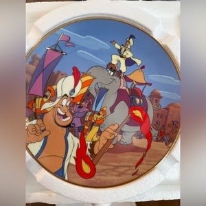 Disney Aladdin Limited Edition “Make Way For Prince Ali” Porcelain plate